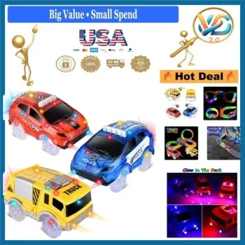 Glow Line Cars